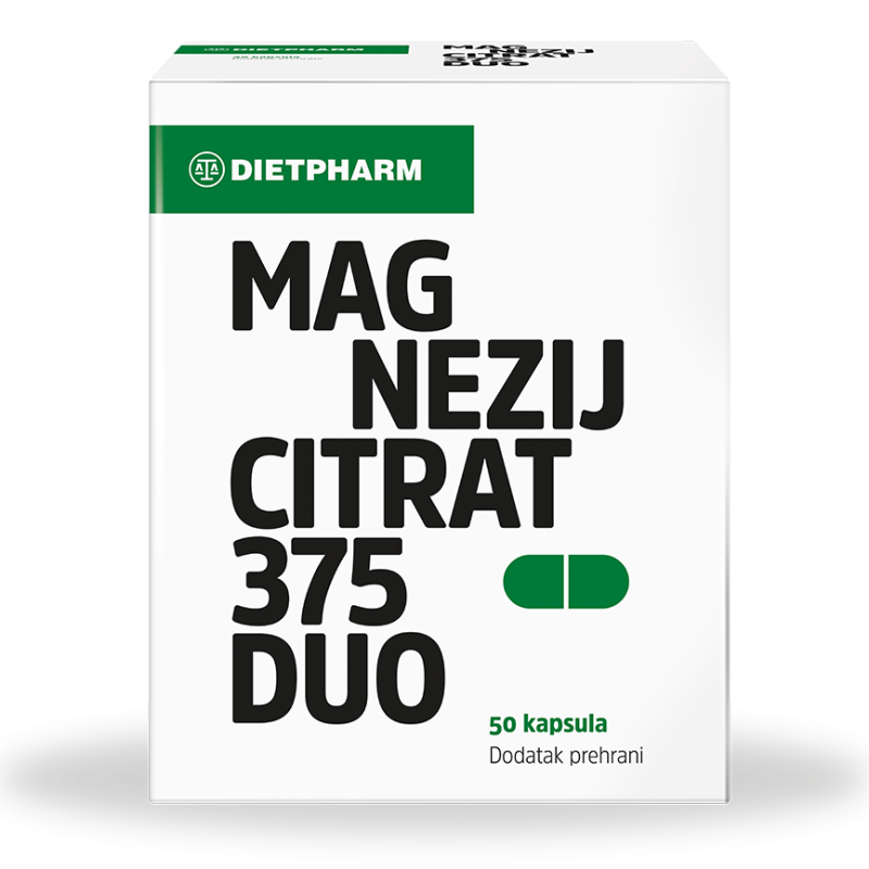 Magnezij citrat 375 duo a 50 kapsula