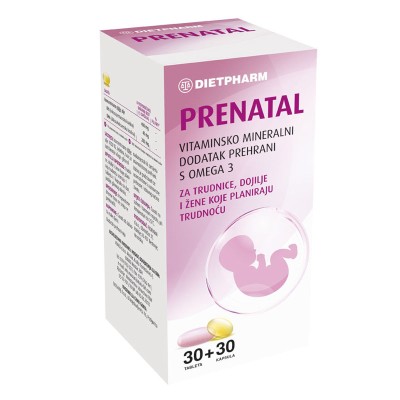 Prenatal kapsule i tablete 30+30