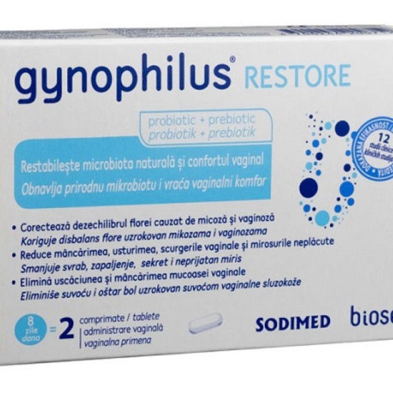 Gynophilus restore vag. tbl A2