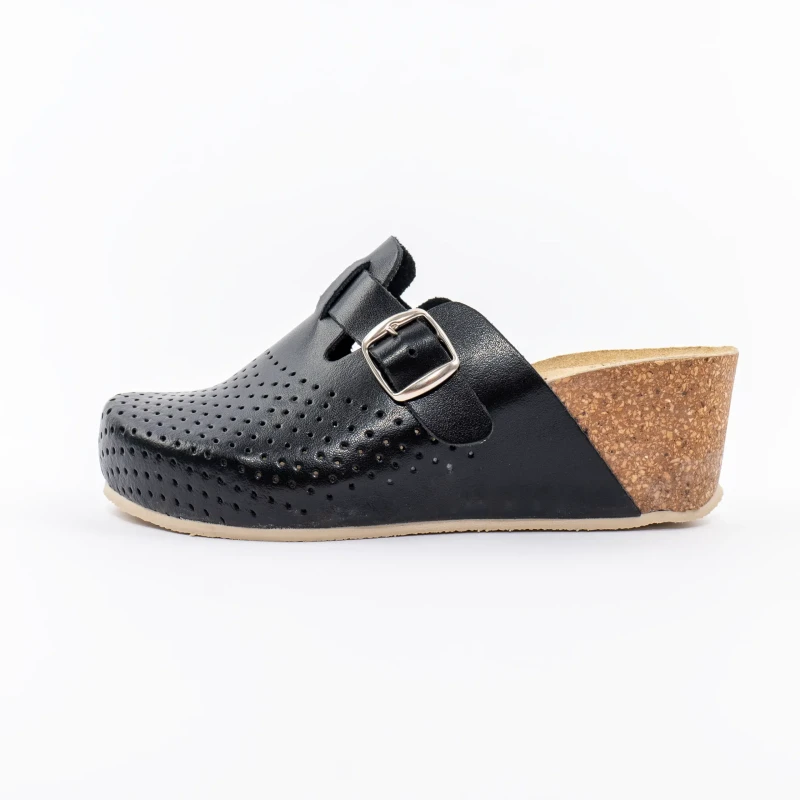 Vesna klompe Harmony klompe na petu- crne