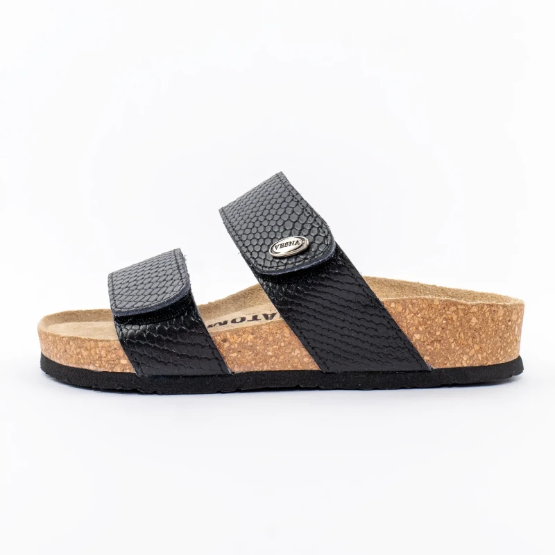 Vesna papuče Luna crne