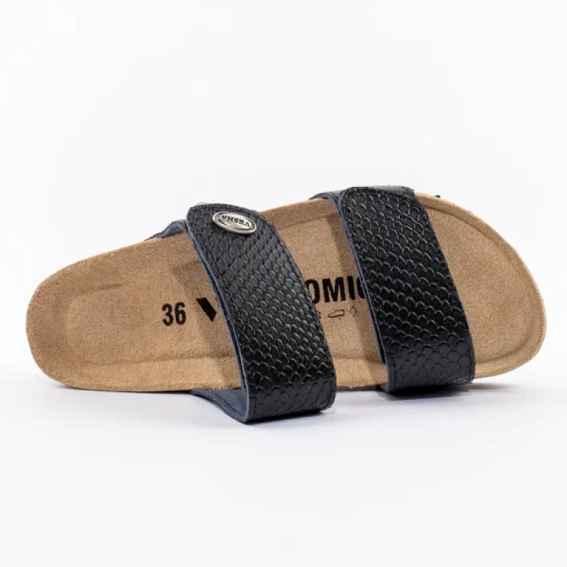 Vesna papuče Luna crne