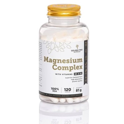 Golden tree Mg complx+B6+D3 kapsule a120