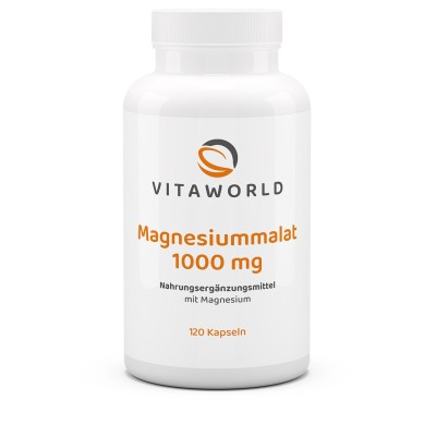 Vitaworld Mg malat 1000mg cps a120